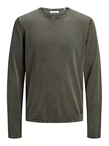 Jack & Jones Jjeleo Knit Crew Neck Maglione Uomo