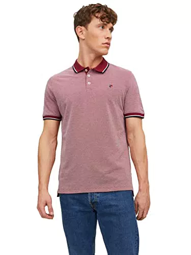 JACK & JONES Polo da uomo Premium Bluwin