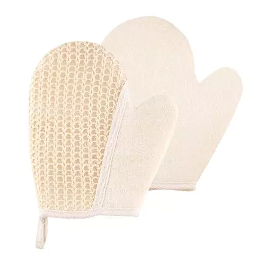 Jadin 2PCS Guanto Esfoliante Corpo, Guanto Scrub Corpo