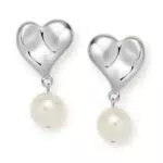 JANDY SHINE Orecchini per donne con perle, in argento sterling 925