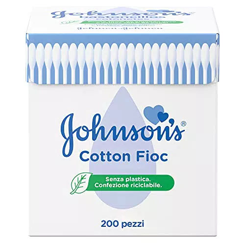 Johnson's Baby Cotton Fioc, Cotton fioc morbidissimi per la pulizia delle aree delicate