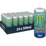 Juiced Monster Aussie Lemonade, Bevanda Energetica al Gusto Limonata con Miscela Energetica e 160 mg di Caffeina