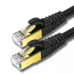 KASIMO 0, 5m x 2 Pezzi Cavo Ethernet Cat 8 Cavo RJ45 LAN