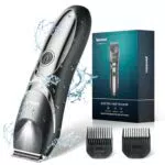 kensen Rasoio Elettrico Corpo Uomo IPX7 Impermeabile Rasoio Elettrico Barba Depilatore Corpo Uomo