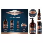 King C. Gillette Kit Cura Barba per Uomo, Profumata Ogni Giorno