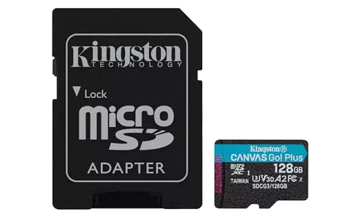 Kingston Canvas Go! Plus microSD Scheda di memoria Classe 10