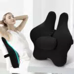 KYYGKY Supporto Lombare Sedia Ufficio Regolabile Cuscino Lombare Auto Cuscino Ergonomico Sedia Ufficio Cuscino Memory Foam Sedia Cuscino Lombare Sedia per Stare Seduti a Lungo