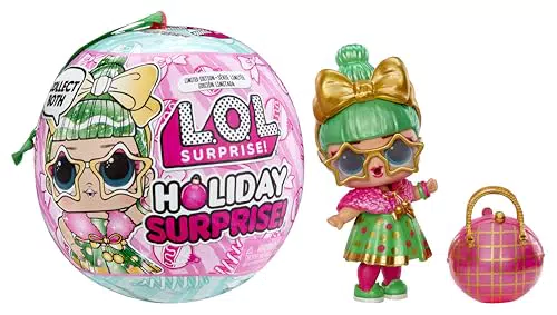 L.O.L. Surprise! Holiday Surprise! - Tinsel - Include una bambola da Collezione