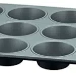 Lagostina Gustosa Stampo 12 Muffin in Acciaio Antiaderente per Forno
