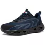 LARNMERN Scarpe Antinfortunistiche Donna Scarpe Antinfortunistica Ammortizzazione Traspirante Comodo Moda Leggere Scarpe Sicurezza Scarpe da Trekking