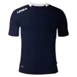 LEGEA Maglia Monaco, T-Shirt Unisex, Blu/Bianco