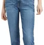 Levi's 712 Slim, Jeans, Donna, Blue Wave Mid
