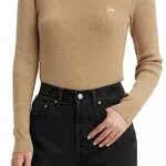 Levi's Crew Rib Sweater, Donna, Travertine