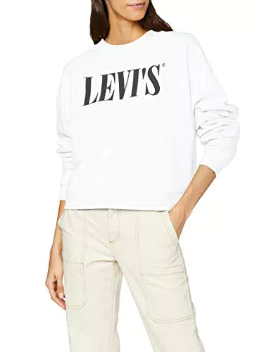 Levi's Graphic Diana Crew Crew T2 90s Serif W, Felpa Donna