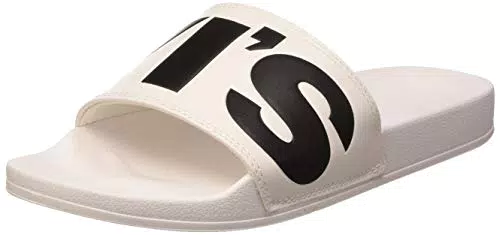Levi's June L, Ciabatte Uomo, Blanc Regular White 51