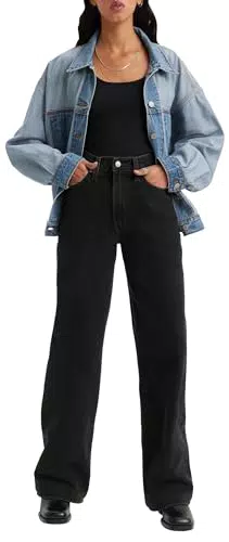 Levi's Ribcage Wide Leg, Pantaloni Donna, Rosie Posie
