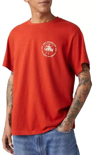 Levi's SS Relaxed Fit Tee, T-Shirt Uomo, Archival Laso Man KE
