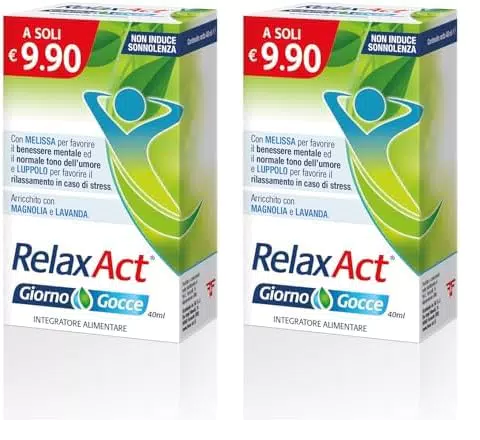 Linea Act Integratore Alimentare Relax Giorno Gocce