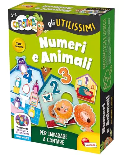 Lisciani Giochi - Carotina Gli utilissimi numeri e animali