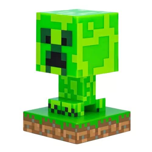 Luce 3D Minecraft Creeper Lampada Notturna Ufficiale