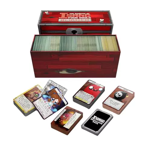 Maestro Media The Binding of Isaac: Four Souls - Gioco di carte da tavolo Espansione Requiem Età 14+ 1-4 Giocatori