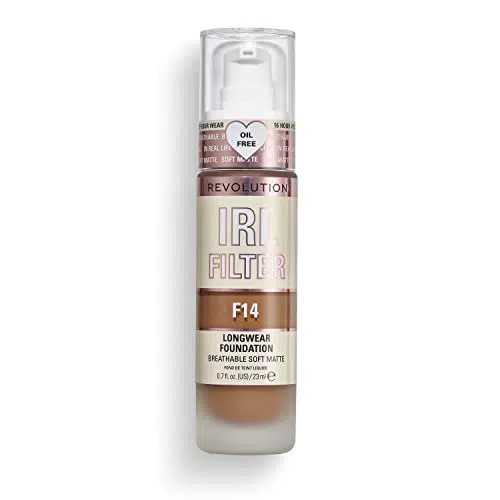 Makeup Revolution, IRL Filter Longwear Foundation, Medium to Full Coverage