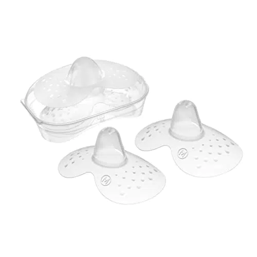 MAM Paracapezzoli in Silicone Misura M, con Scatolina Sterilizzabile