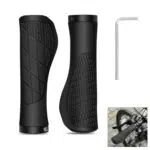 Manopole Bicicletta Ergonomiche 22, 2mm Impugnature per Manubrio Bici in Gomma per MTB