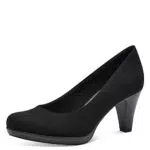 MARCO TOZZI scarpe da donna con tacco vegane, eleganti e nere