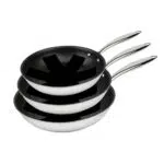 MasterPRO Argent 3, 3 padelle antiaderenti da 20, 24 e 28 cm