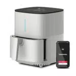 MasterPRO BY CARLO CRACCO - Friggitrice ad aria 1500W 5L - 12 programmi - LED Touch Control - App Control - Rivestimento antiaderente - Colore Bianco