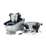 MasterPRO BY CARLO CRACCO - Robot da cucina 1000W 3.5L - 12 programmi - LED Touch Control - Multifunzione con accessori completi - Funzione vapore inclusa