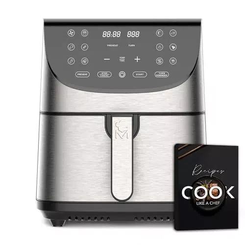 MasterPro Rocket 700, Friggitrice Senza Olio, Capacità di 7 L e 1700 W di Potenza