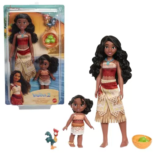 Mattel Disney Oceania 2 - Set Sorelle Vaiana e Simea