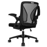 Milacyee Sedia da Ufficio con Supporto Lombare, Sedia Ufficio Ergonomica con Braccioli Regolabili in Rete Traspirante