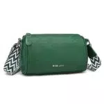 Miss Lulu Borsa Donna in Pelle Stile Vintage, Borsa Tracolla Donna Elegante