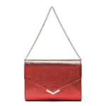 Miss Lulu Pochette e Clutch Donna Glitterata con Catena Speciale - Stile Busta Elegante a Tracolla