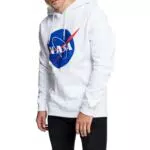 Mister Tee Felpa con Cappuccio Nasaaglione con Stampa Frontale Nasa