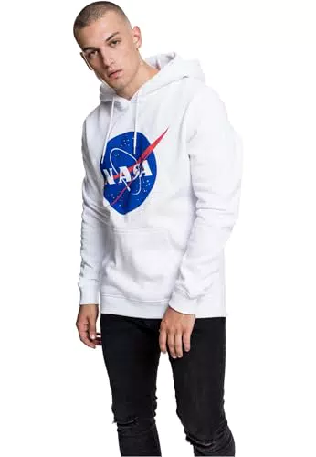 Mister Tee Felpa con Cappuccio Nasaaglione con Stampa Frontale Nasa
