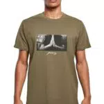 Mister Tee Pray Tee, T-Shirt, Uomo, Olive