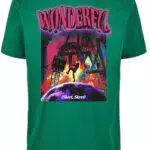 Mister Tee Wonderful Tee, T-shirt, Uomo, Verde, XX