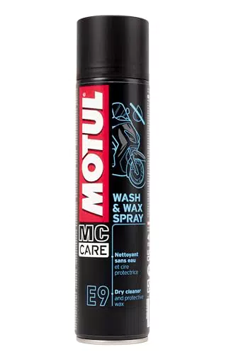 MOTUL MC Care E9 Wash And Wax Pulitore a secco Spray 400 ml