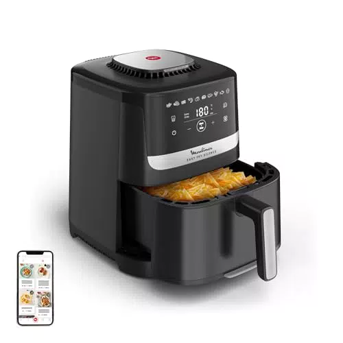 Moulinex Easy Fry Silence Friggitrice ad Aria, 5 Litri/1.5 Kg