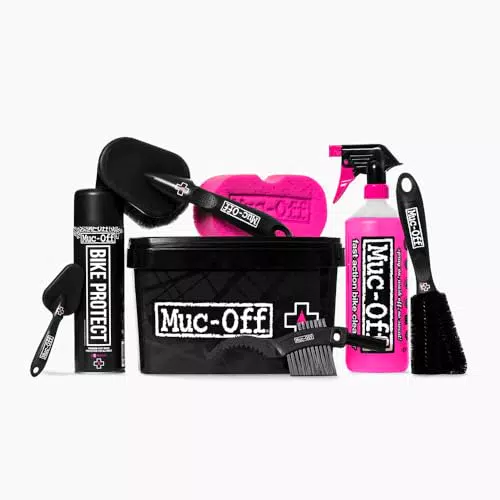 Muc-Off 8 In 1 Bicycle Cleaning Kit - Kit Pulizia Bici - Include Detergente Bici