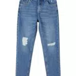 Name It Nkfrose Hw Mom An Jeans 1091-Do Noos, Jeans Bambine e ragazze