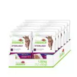 Natural Trainer Sterilised Cibo Umido per Gatti Adulti con Anatra