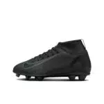 Nike Jr. Mercurial Superfly 10 Club, Sneaker, Black/Black-Deep Jungle
