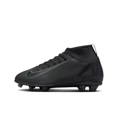 Nike Jr. Mercurial Superfly 10 Club, Sneaker, Black/Black-Deep Jungle