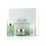 Nova Luma 3 in 1, Siero e Crema con Bava Di Lumaca 98% e 80% Acido Ialuronico Antirughe e Aloe Vera con maschera viso omaggio 60% contorno occhi