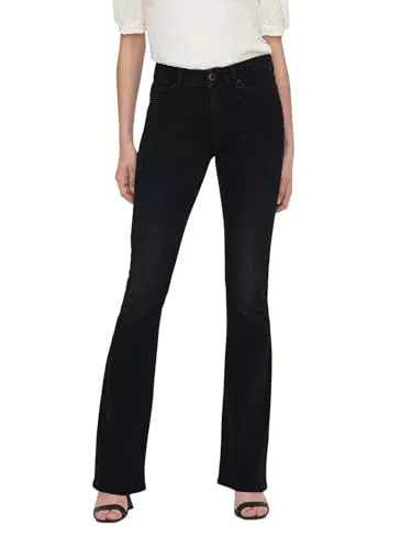 ONLY Jeans Mid Flared DNM Tai1099 Noos per Donna